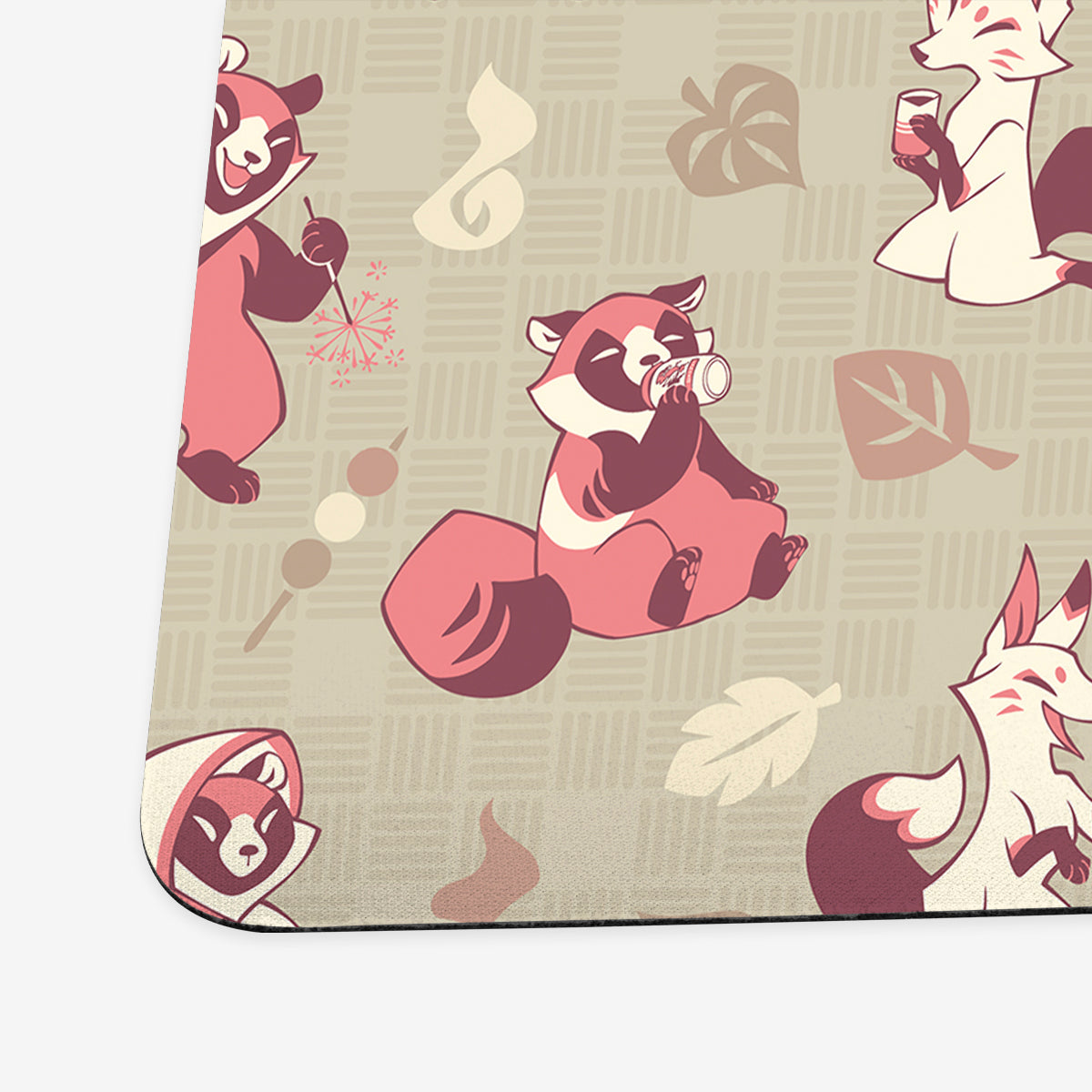 Tanukitsu Playmat - Premium Playmat from Inked Gaming - Just $34.99! Shop now at Game Crave Tournament Store