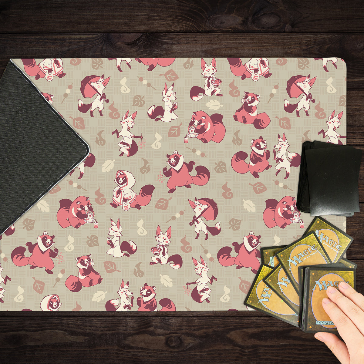 Tanukitsu Playmat - Premium Playmat from Inked Gaming - Just $34.99! Shop now at Game Crave Tournament Store