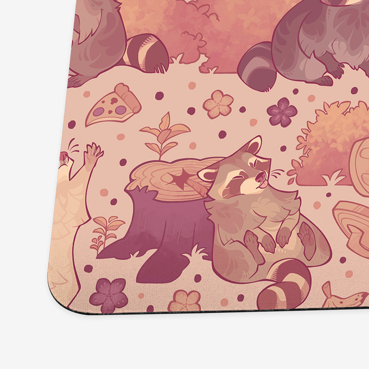 Trash Connoisseur Raccoons Playmat - Premium Playmat from Inked Gaming - Just $34.99! Shop now at Game Crave Tournament Store