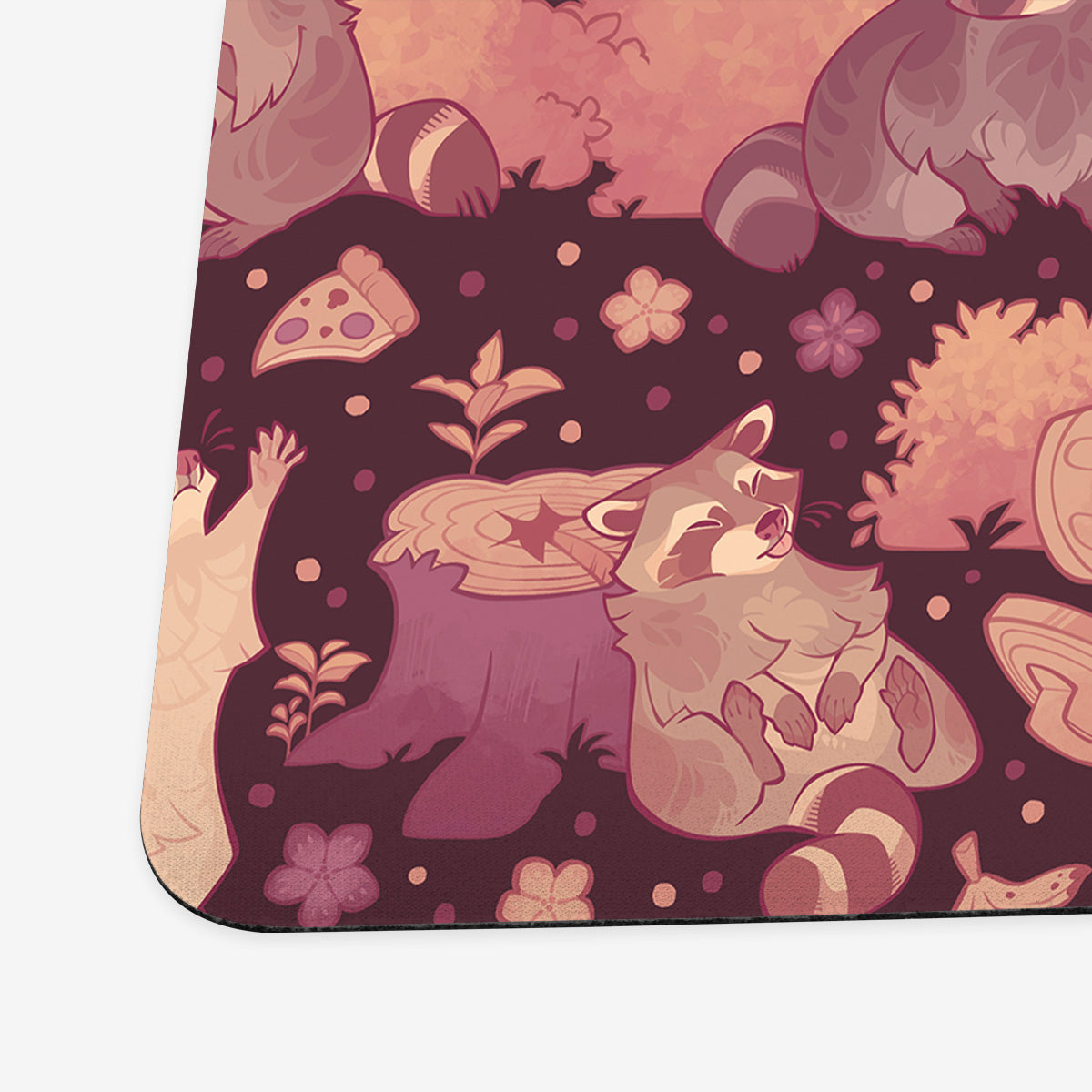 Trash Connoisseur Raccoons Playmat - Premium Playmat from Inked Gaming - Just $34.99! Shop now at Game Crave Tournament Store