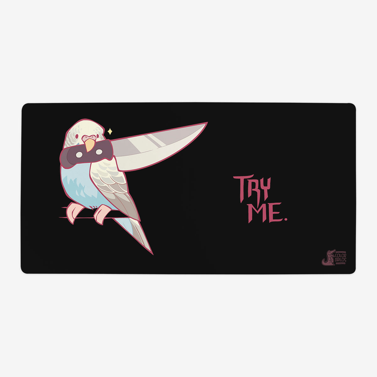 Try Me Playmat - Premium Playmat from Inked Gaming - Just $34.99! Shop now at Game Crave Tournament Store