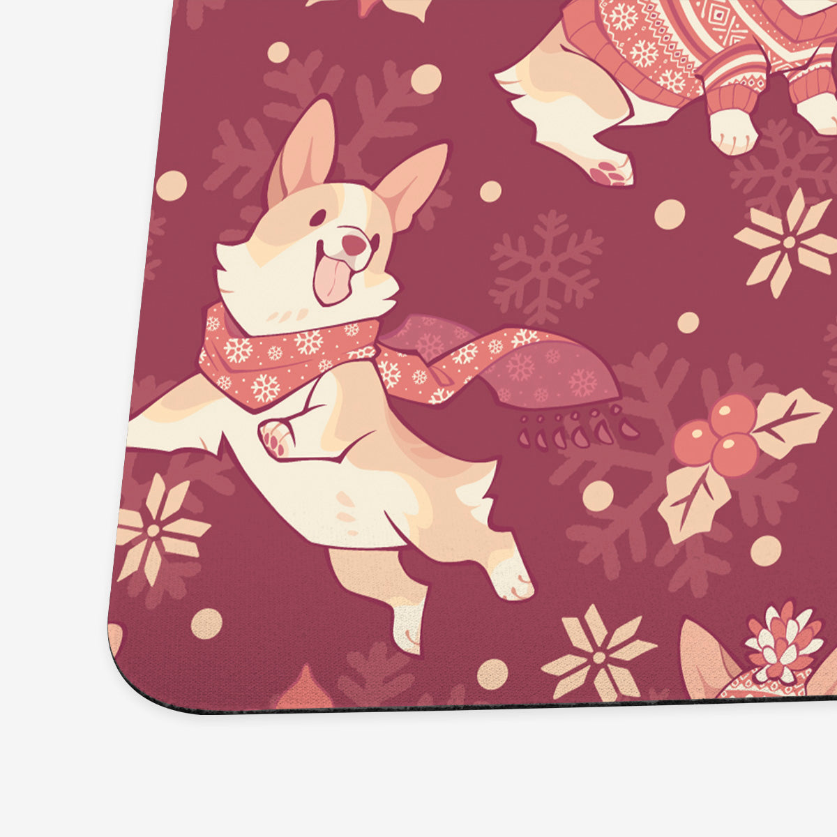Winter Corgis Playmat - Premium Playmat from Inked Gaming - Just $34.99! Shop now at Game Crave Tournament Store