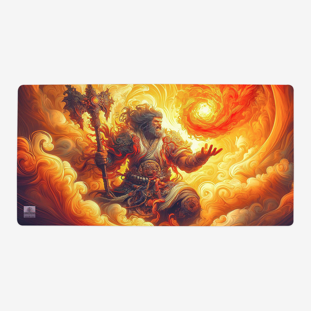 Sun Barbarian Playmat - Premium Playmat from Inked Gaming - Just $34.99! Shop now at Game Crave Tournament Store