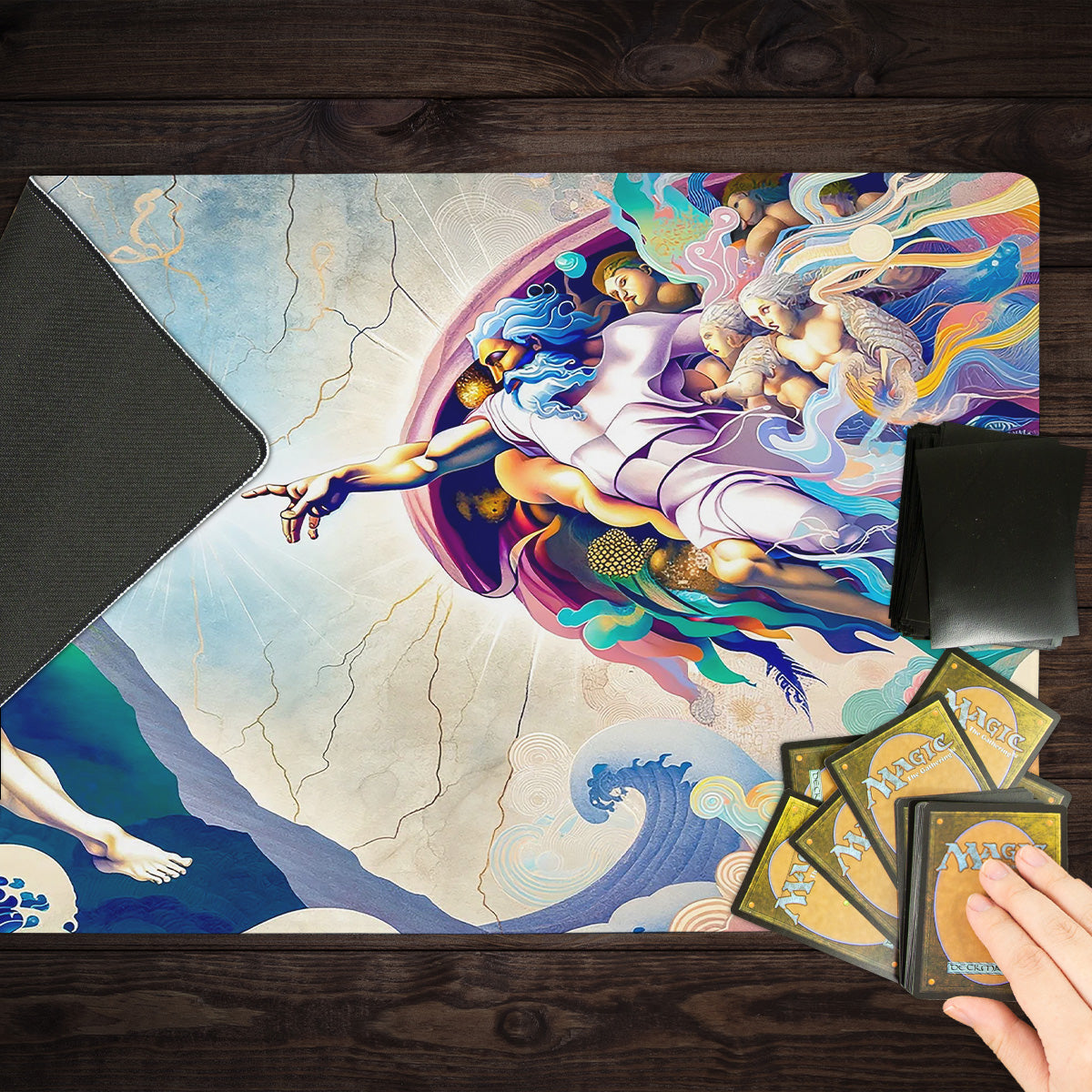 The Creation Playmat - Premium Playmat from Inked Gaming - Just $34.99! Shop now at Game Crave Tournament Store