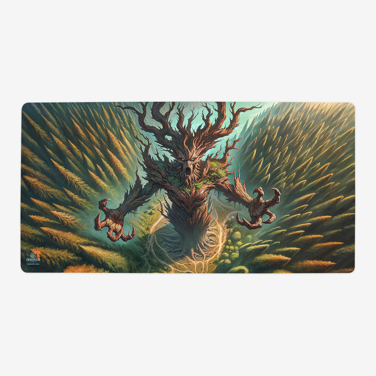 Treefolk From Sky Playmat - Premium Playmat from Inked Gaming - Just $34.99! Shop now at Game Crave Tournament Store