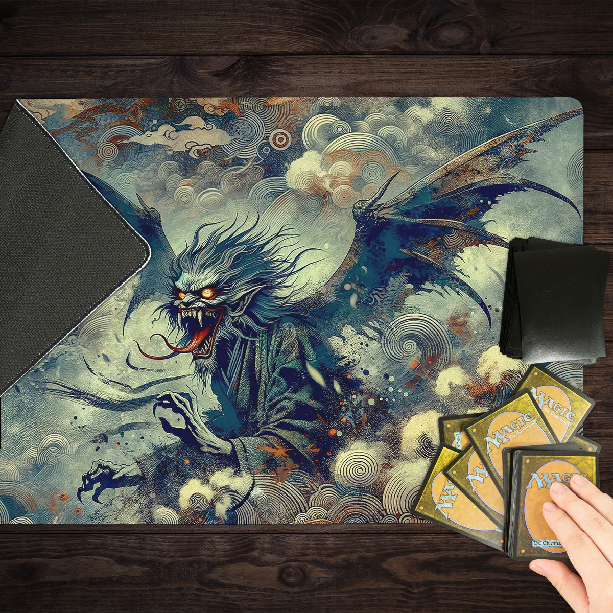 Vampire Demon Playmat - Premium Playmat from Inked Gaming - Just $34.99! Shop now at Game Crave Tournament Store