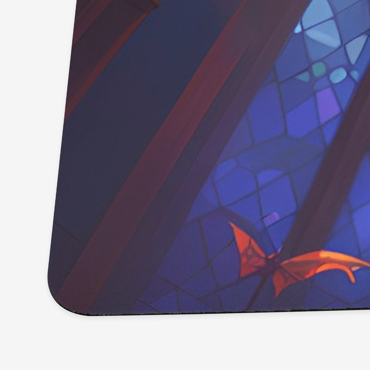 Stained Glass Bat Playmat - Premium Playmat from Inked Gaming - Just $34.99! Shop now at Game Crave Tournament Store