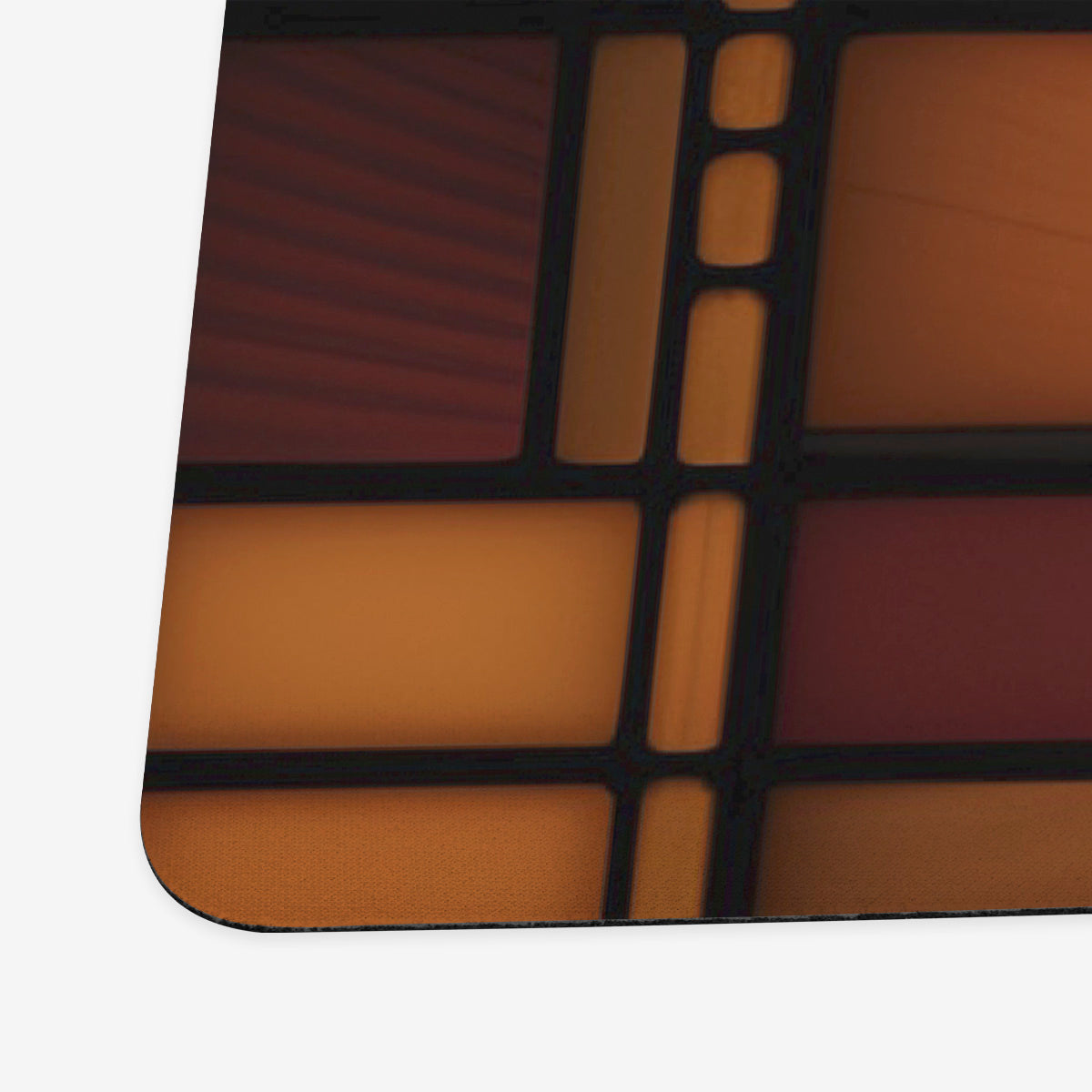 Stained Glass Pumpkin Playmat - Premium Playmat from Inked Gaming - Just $34.99! Shop now at Game Crave Tournament Store