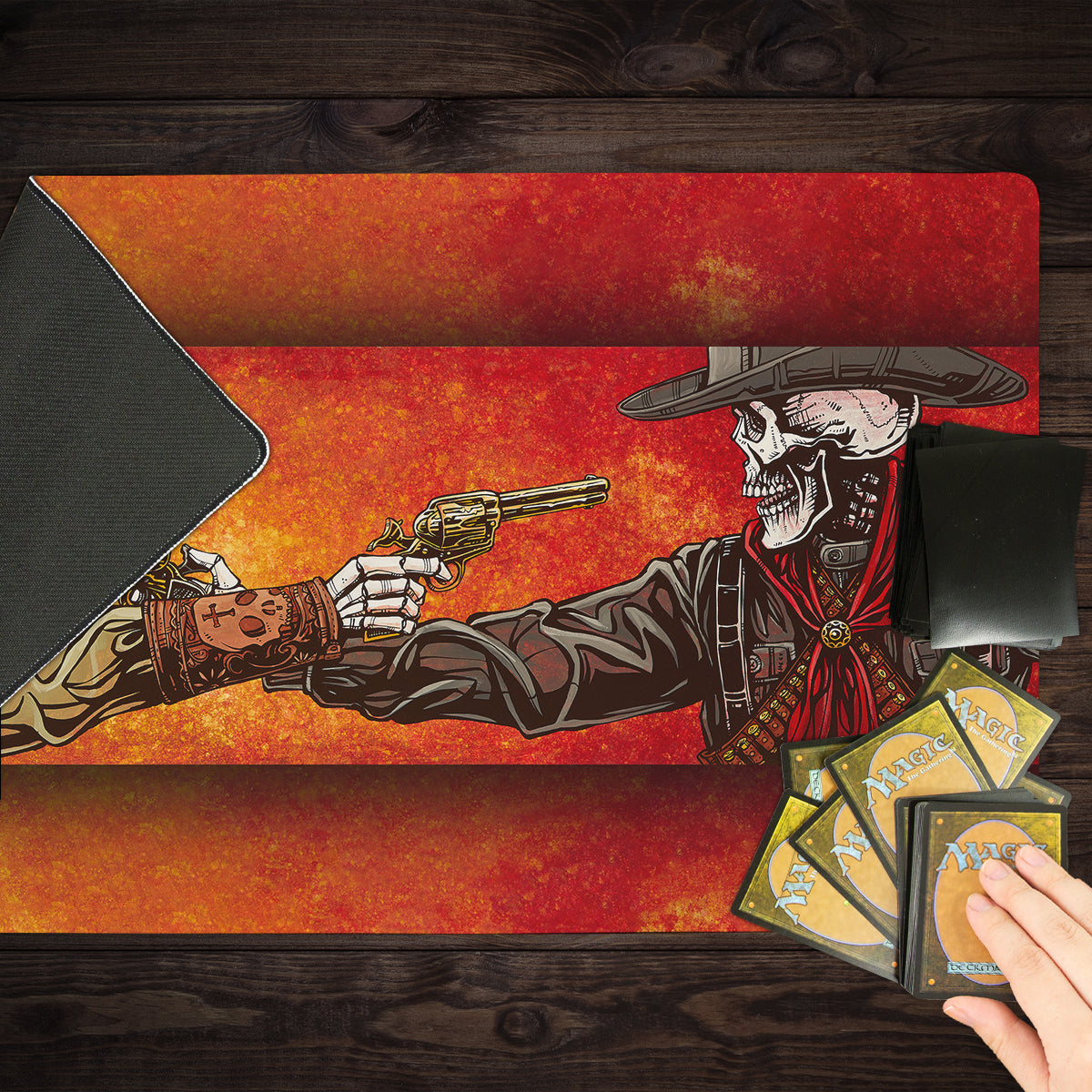 The Standoff Playmat - Premium Playmat from Inked Gaming - Just $34.99! Shop now at Game Crave Tournament Store