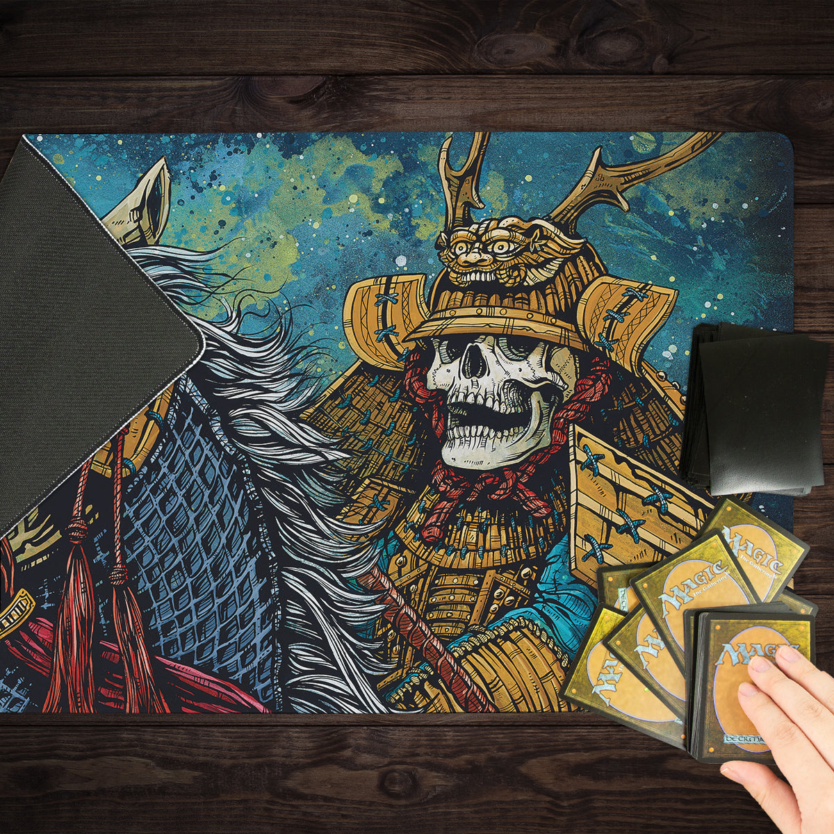 The Way of the Warrior Playmat - Premium Playmat from Inked Gaming - Just $34.99! Shop now at Game Crave Tournament Store