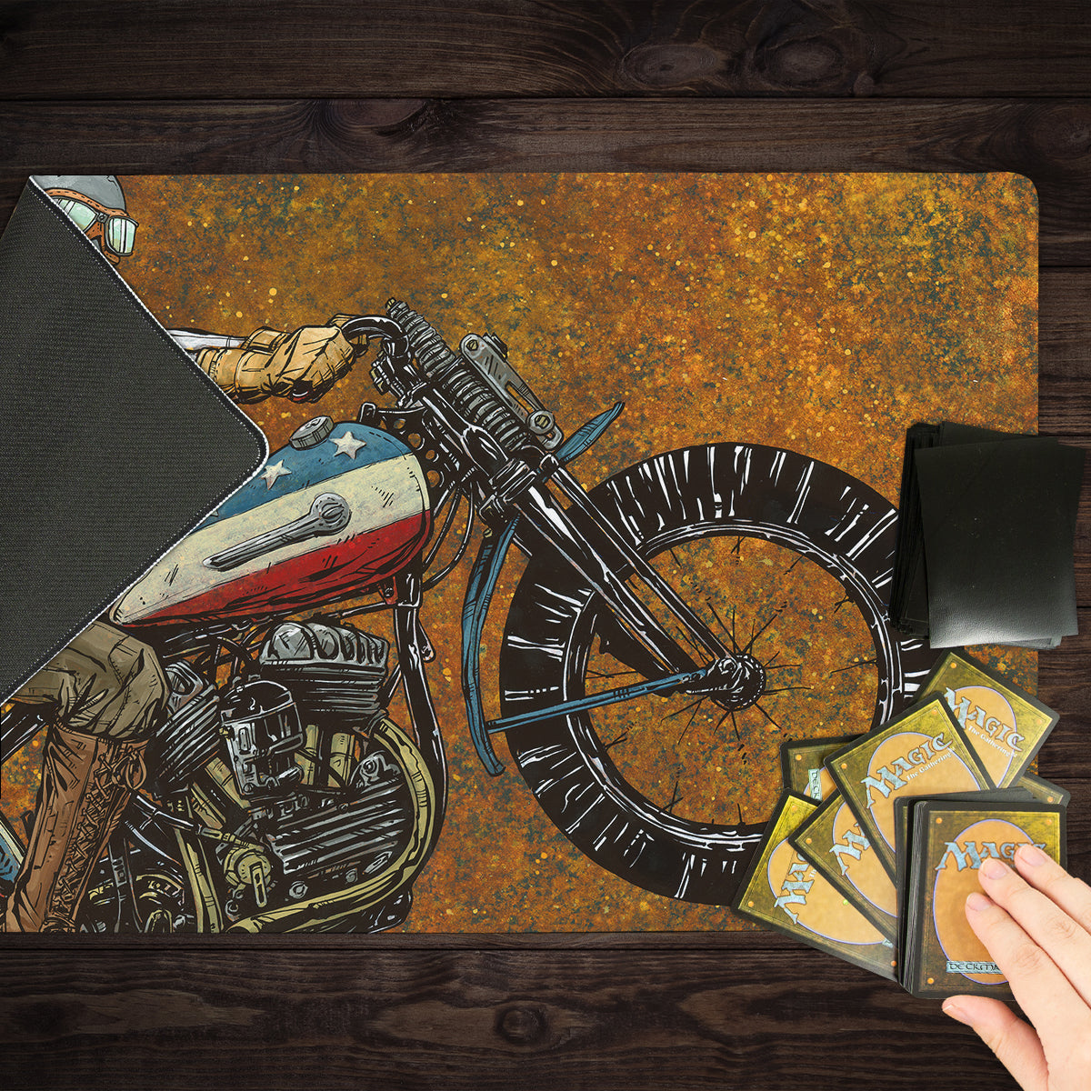 Vintage Racer Playmat - Premium Playmat from Inked Gaming - Just $34.99! Shop now at Game Crave Tournament Store