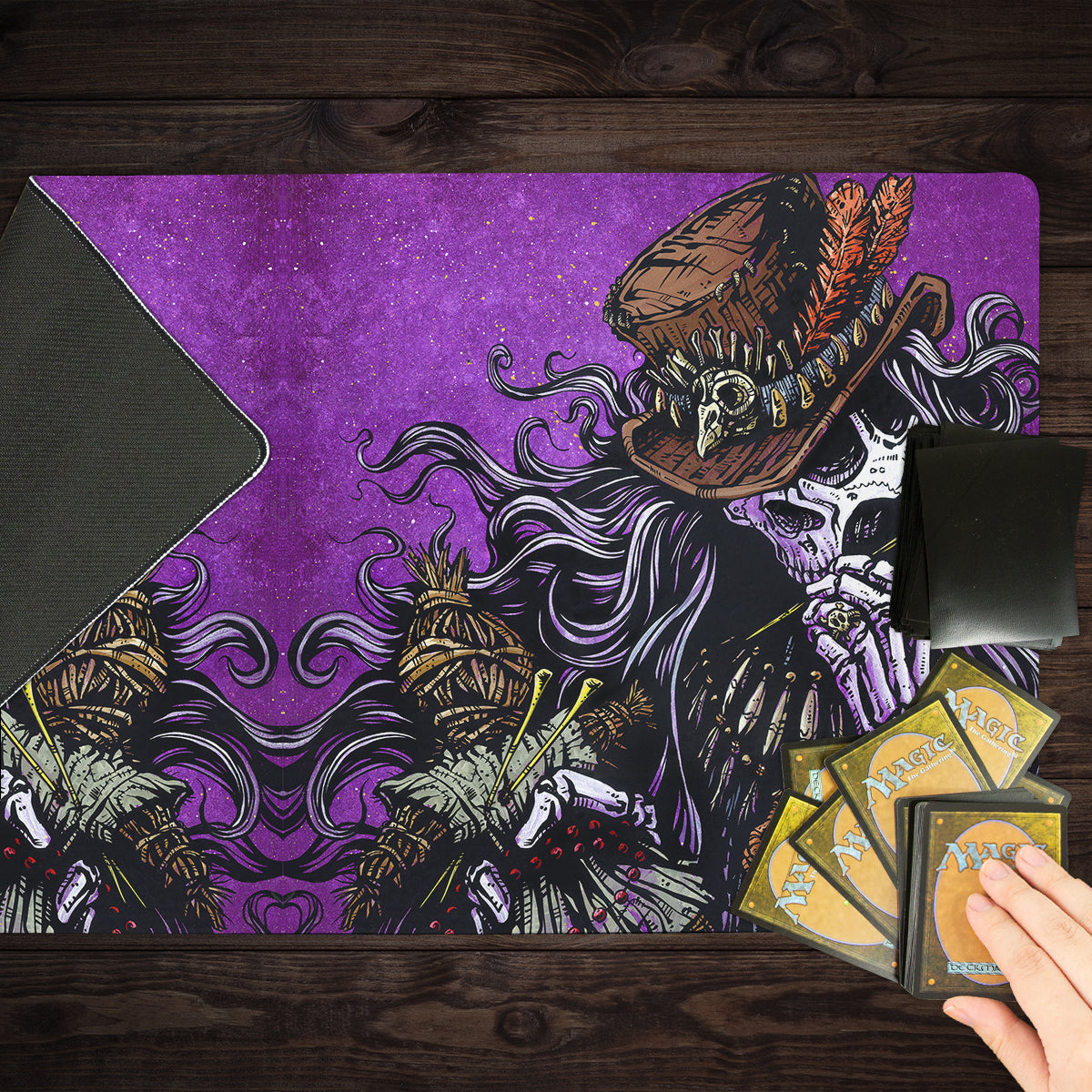 Voodoo Priest Playmat - Premium Playmat from Inked Gaming - Just $34.99! Shop now at Game Crave Tournament Store