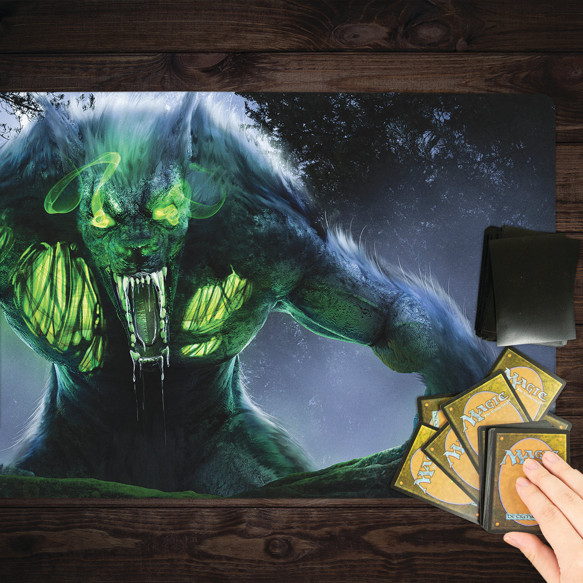 The Pumpkin Hunt Playmat - Premium Playmat from Inked Gaming - Just $34.99! Shop now at Game Crave Tournament Store