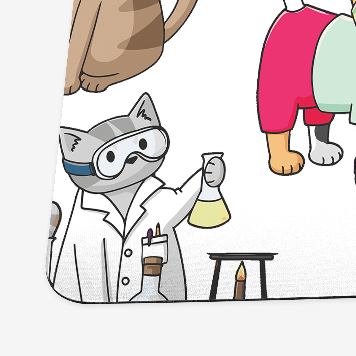 Teacher Cats Playmat - Premium Playmat from Inked Gaming - Just $34.99! Shop now at Game Crave Tournament Store