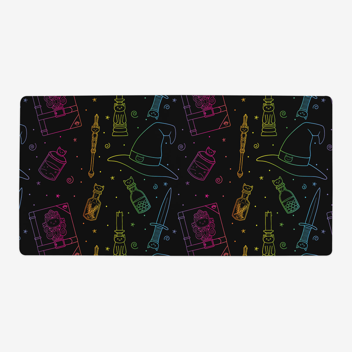 Witchy Witchy Playmat - Premium Playmat from Inked Gaming - Just $34.99! Shop now at Game Crave Tournament Store