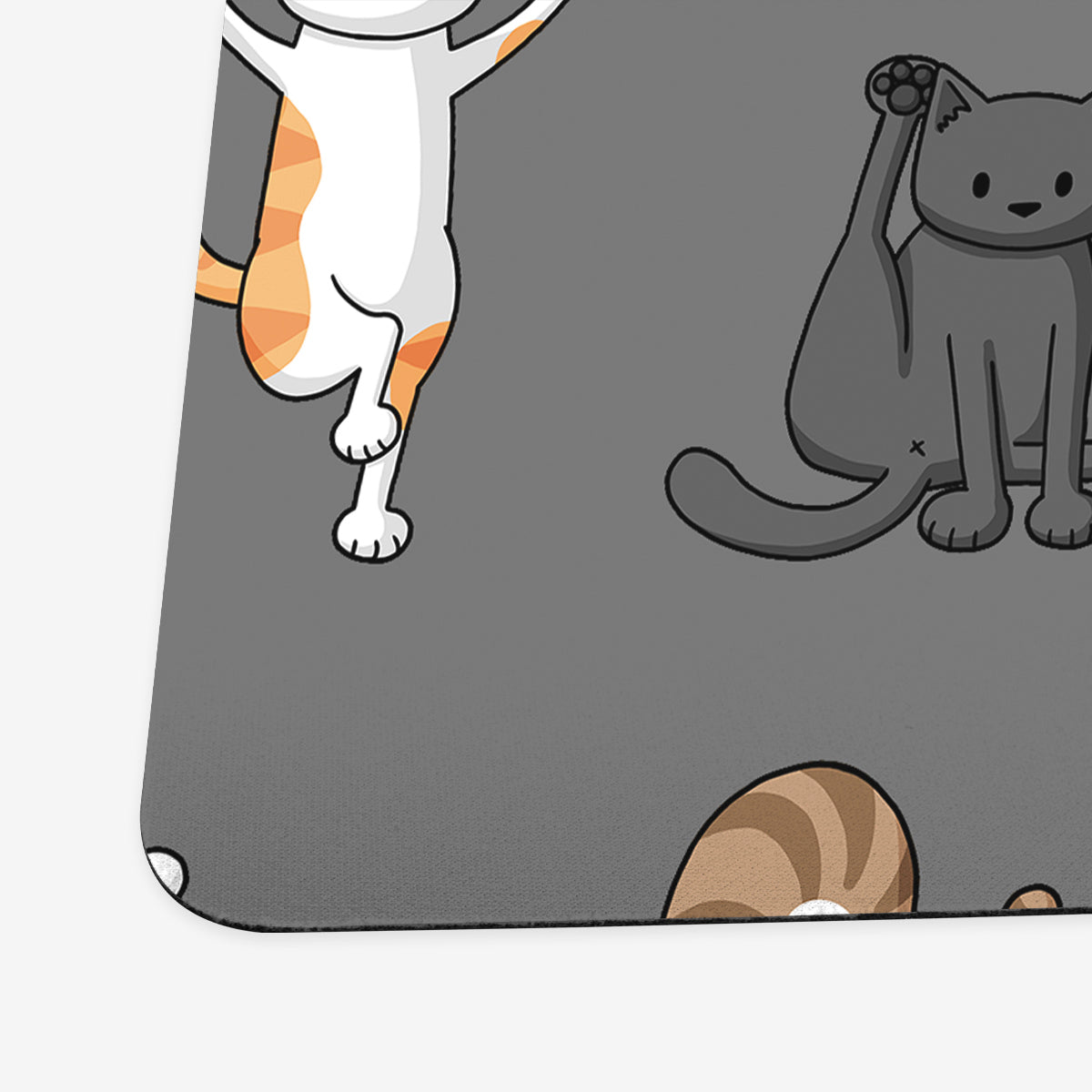 Yoga Cats Playmat - Premium Playmat from Inked Gaming - Just $34.99! Shop now at Game Crave Tournament Store