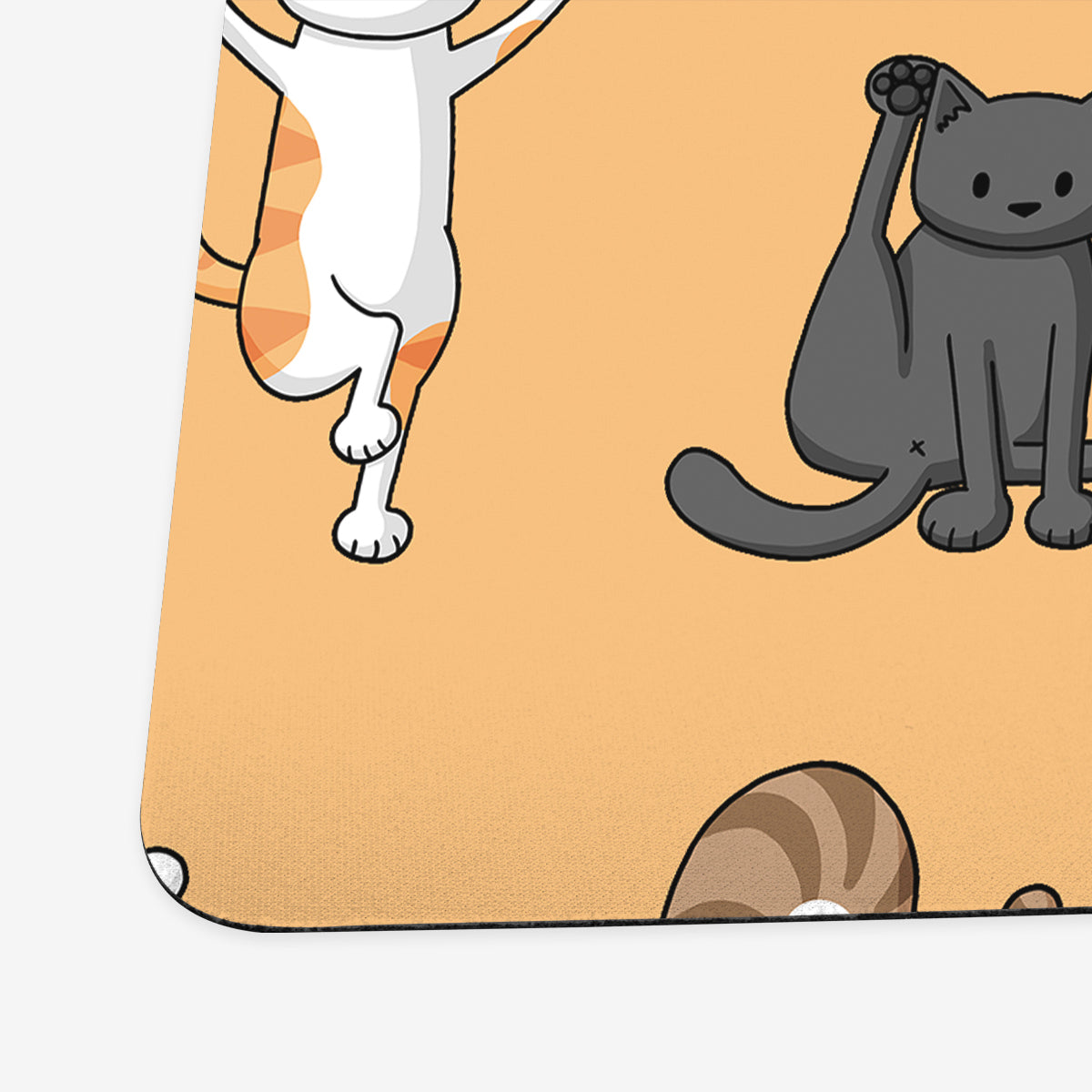Yoga Cats Playmat - Premium Playmat from Inked Gaming - Just $34.99! Shop now at Game Crave Tournament Store