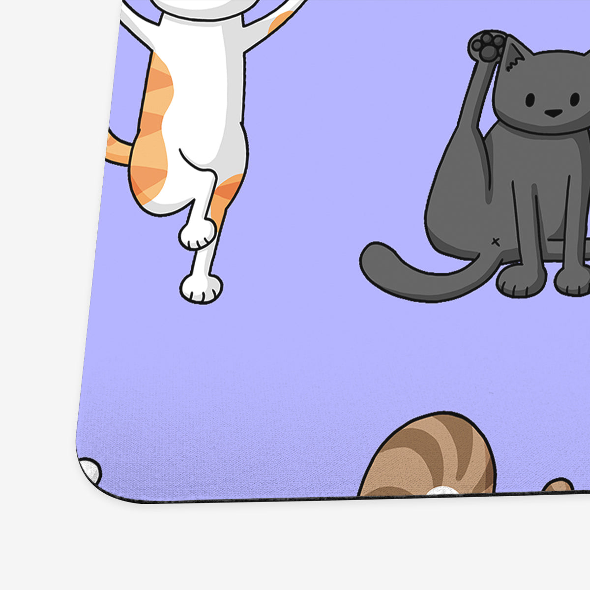 Yoga Cats Playmat - Premium Playmat from Inked Gaming - Just $34.99! Shop now at Game Crave Tournament Store