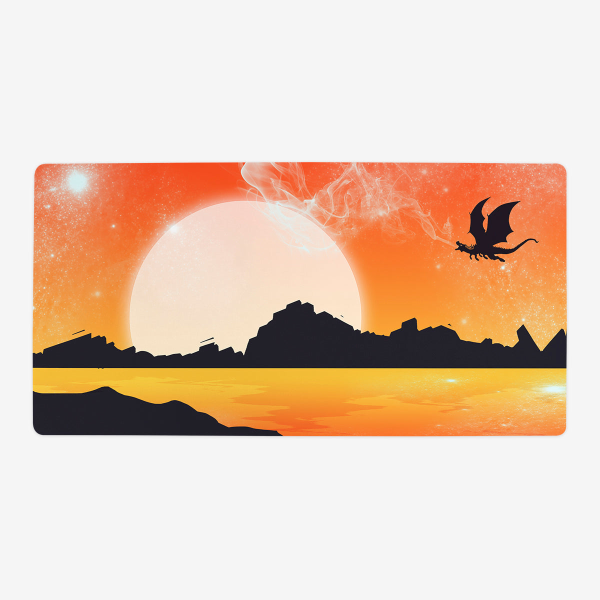 Synth Dragon Dreamscape Playmat - Premium Playmat from Inked Gaming - Just $34.99! Shop now at Game Crave Tournament Store