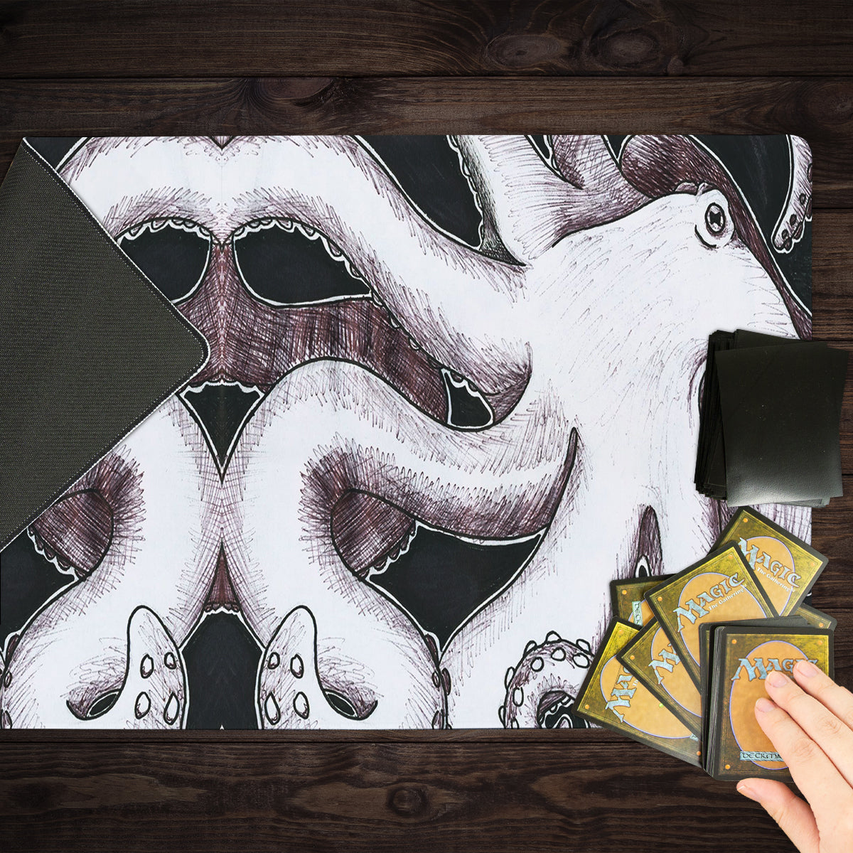The Almost Octopus Playmat - Premium Playmat from Inked Gaming - Just $34.99! Shop now at Game Crave Tournament Store