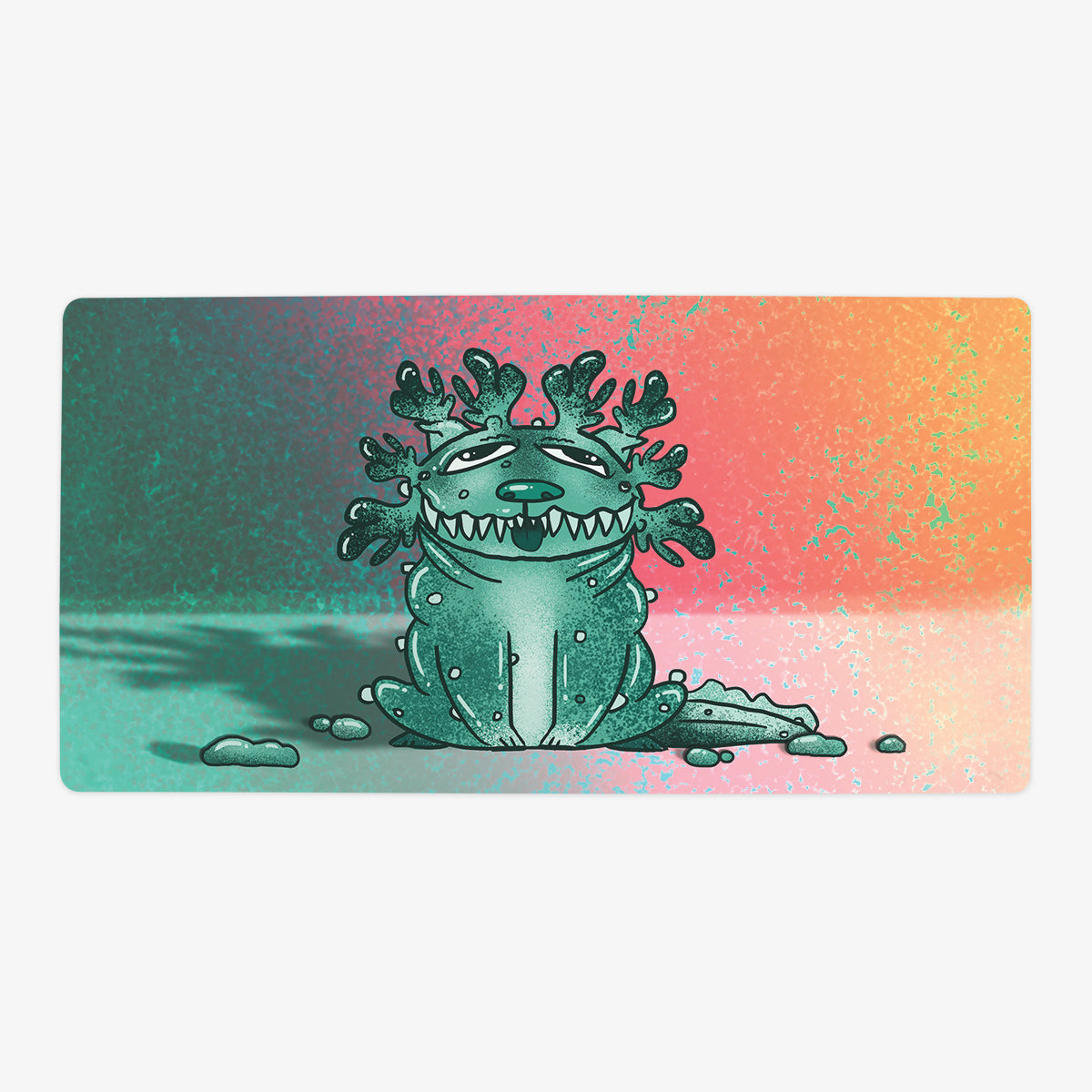 The Green Pibbletoad Playmat - Premium Playmat from Inked Gaming - Just $34.99! Shop now at Game Crave Tournament Store