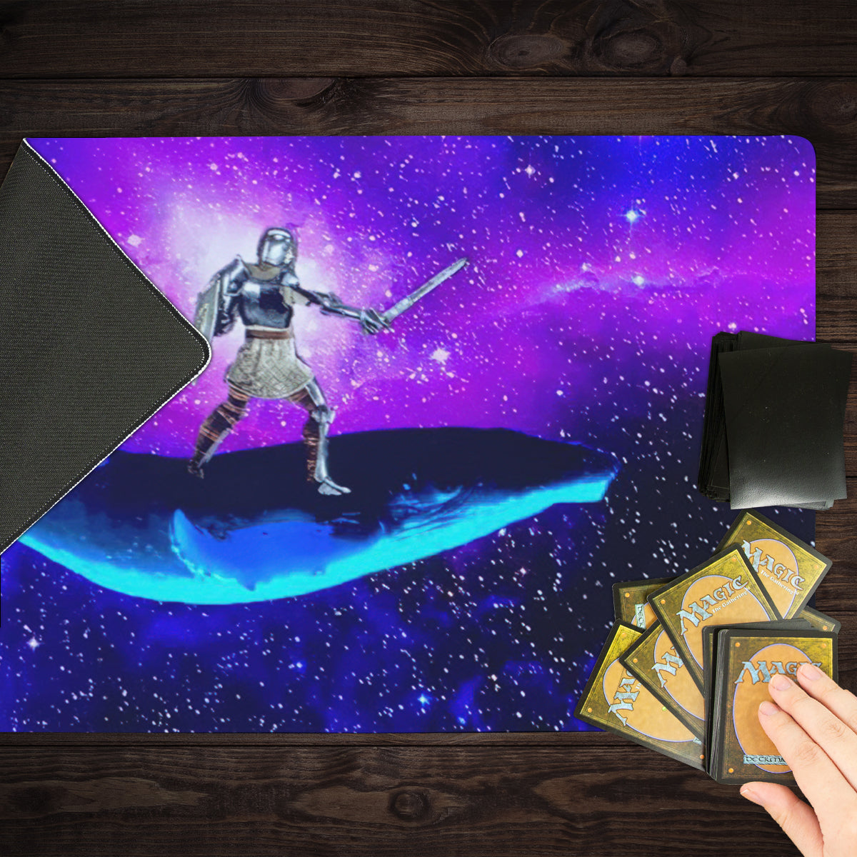 Space Knight Playmat - Premium Playmat from Inked Gaming - Just $34.99! Shop now at Game Crave Tournament Store