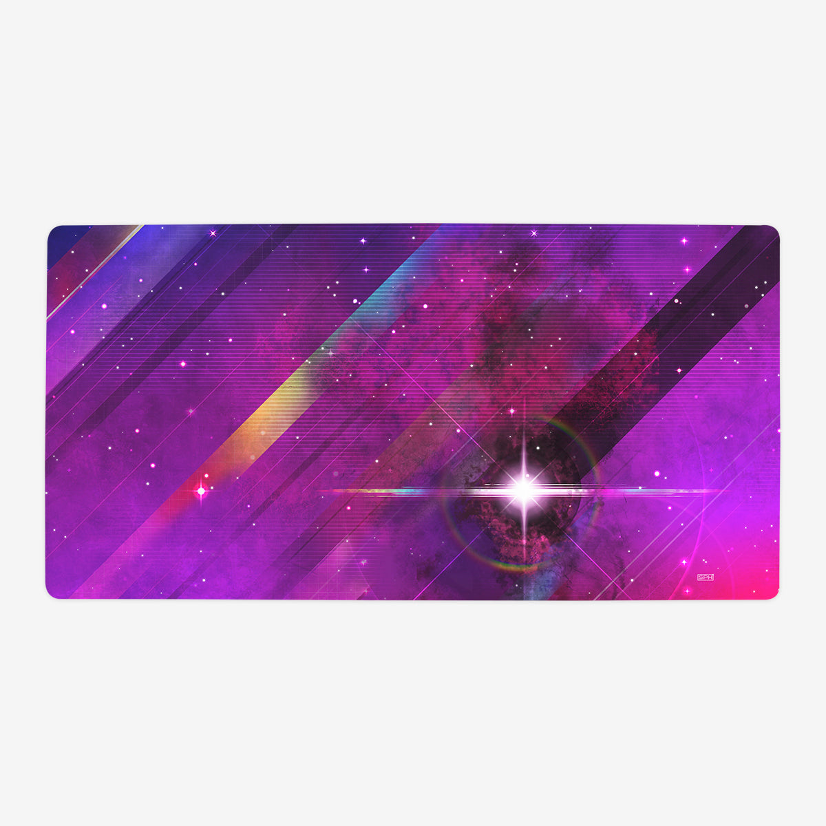 Space Portal to the Arcade Dimension Playmat - Premium Playmat from Inked Gaming - Just $34.99! Shop now at Game Crave Tournament Store