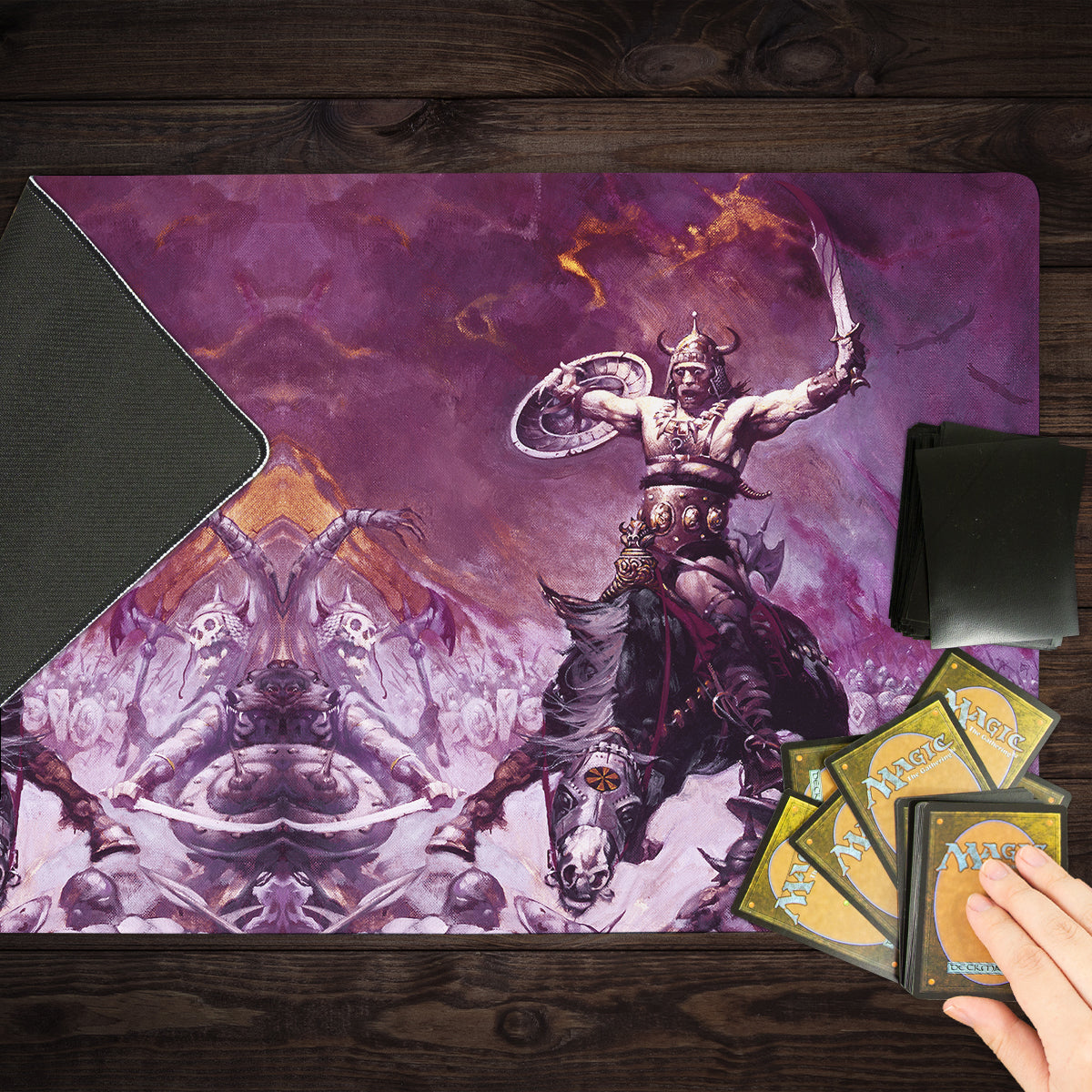 The Berserker Playmat - Premium Playmat from Inked Gaming - Just $34.99! Shop now at Game Crave Tournament Store
