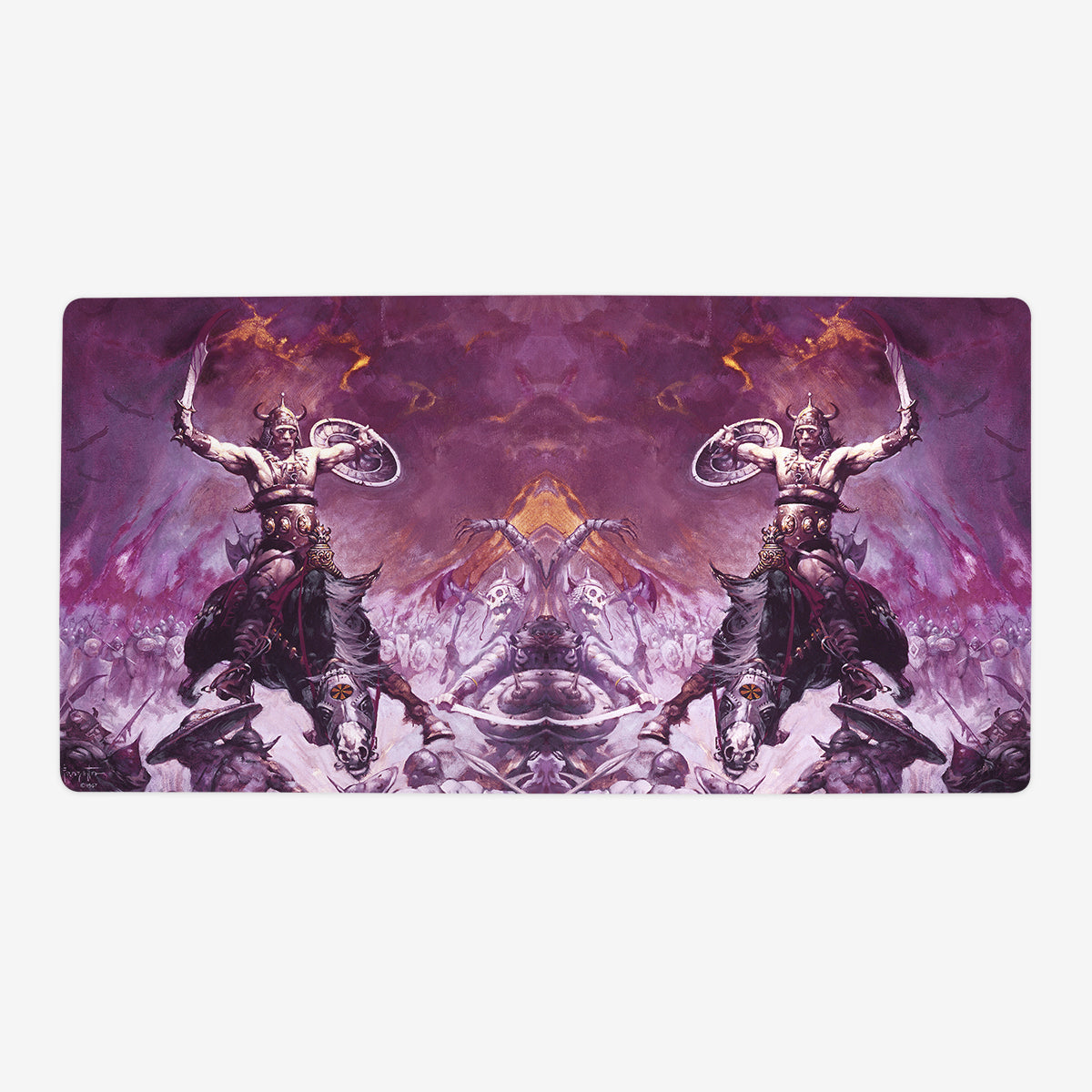 The Berserker Playmat - Premium Playmat from Inked Gaming - Just $34.99! Shop now at Game Crave Tournament Store
