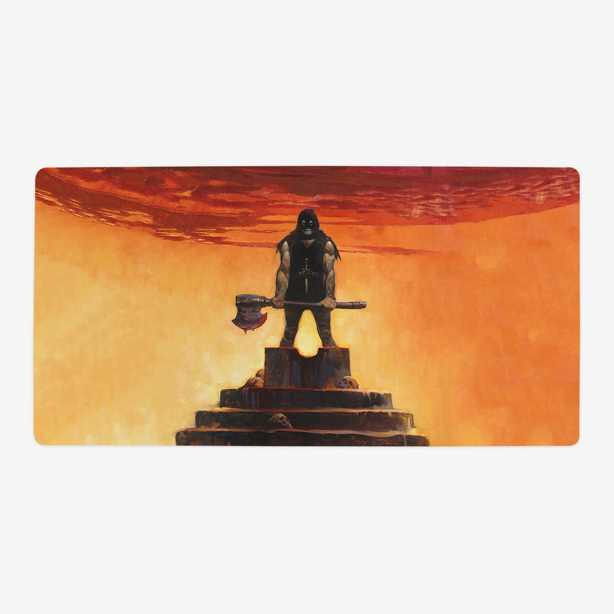 The Executioner Playmat - Premium Playmat from Inked Gaming - Just $34.99! Shop now at Game Crave Tournament Store