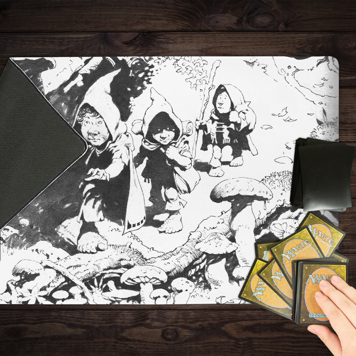 The Halflings Playmat - Premium Playmat from Inked Gaming - Just $34.99! Shop now at Game Crave Tournament Store