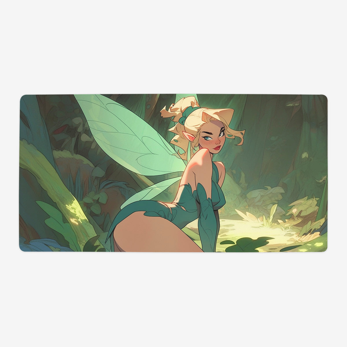 Teal Fairy Dreams Playmat - Premium Playmat from Inked Gaming - Just $34.99! Shop now at Game Crave Tournament Store