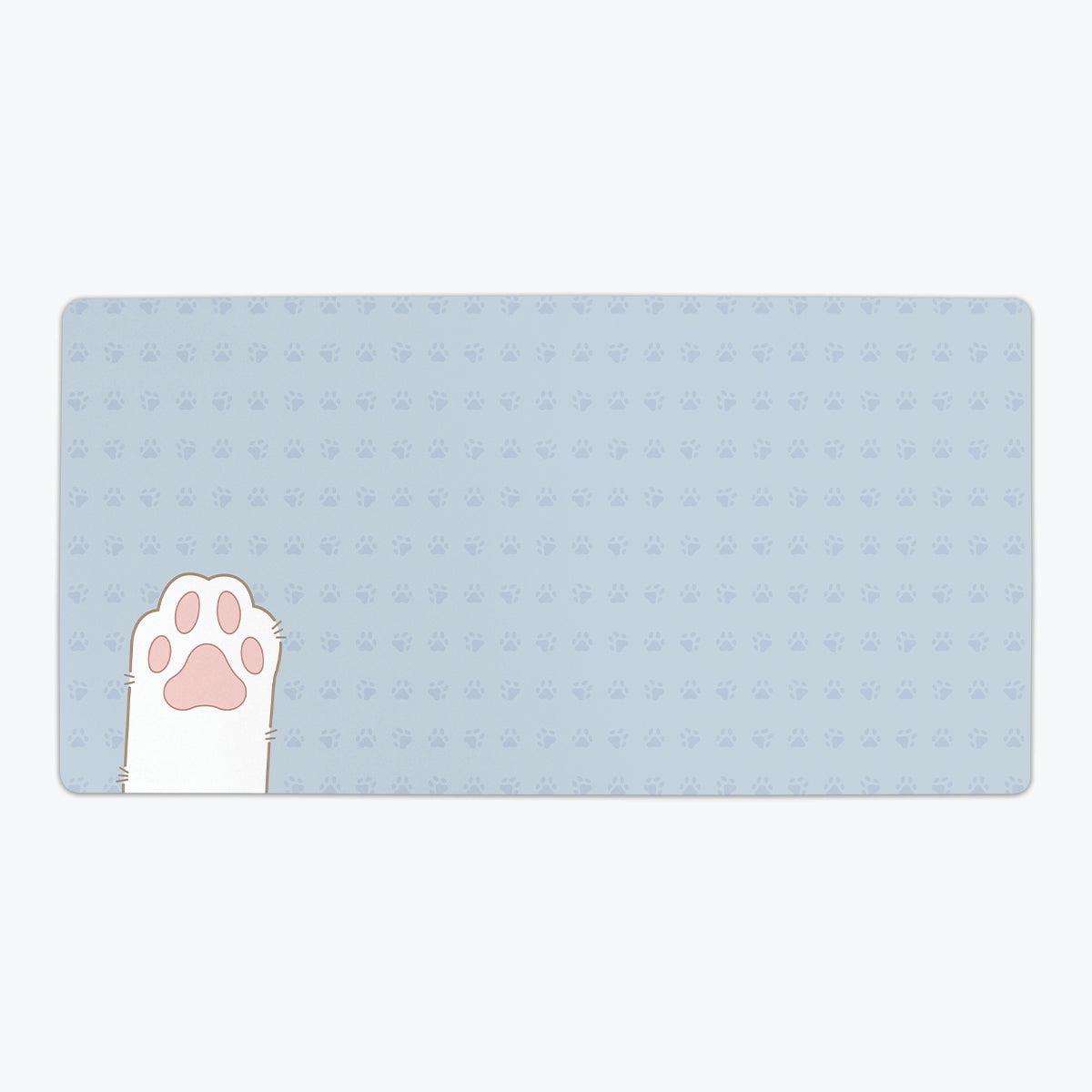 White Bean Kitten Paws Playmat - Premium Playmat from Inked Gaming - Just $34.99! Shop now at Game Crave Tournament Store