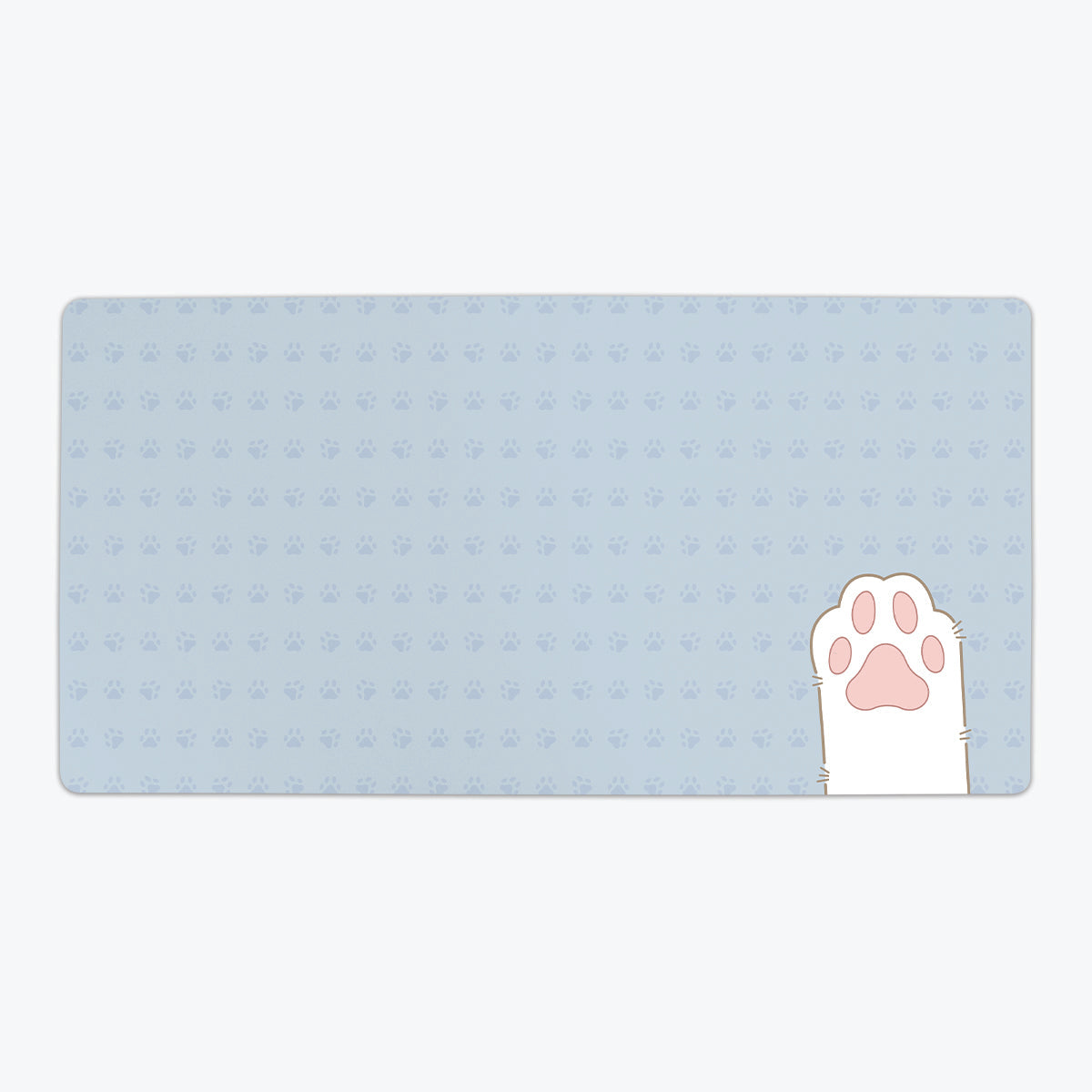 White Bean Kitten Paws Playmat - Premium Playmat from Inked Gaming - Just $34.99! Shop now at Game Crave Tournament Store