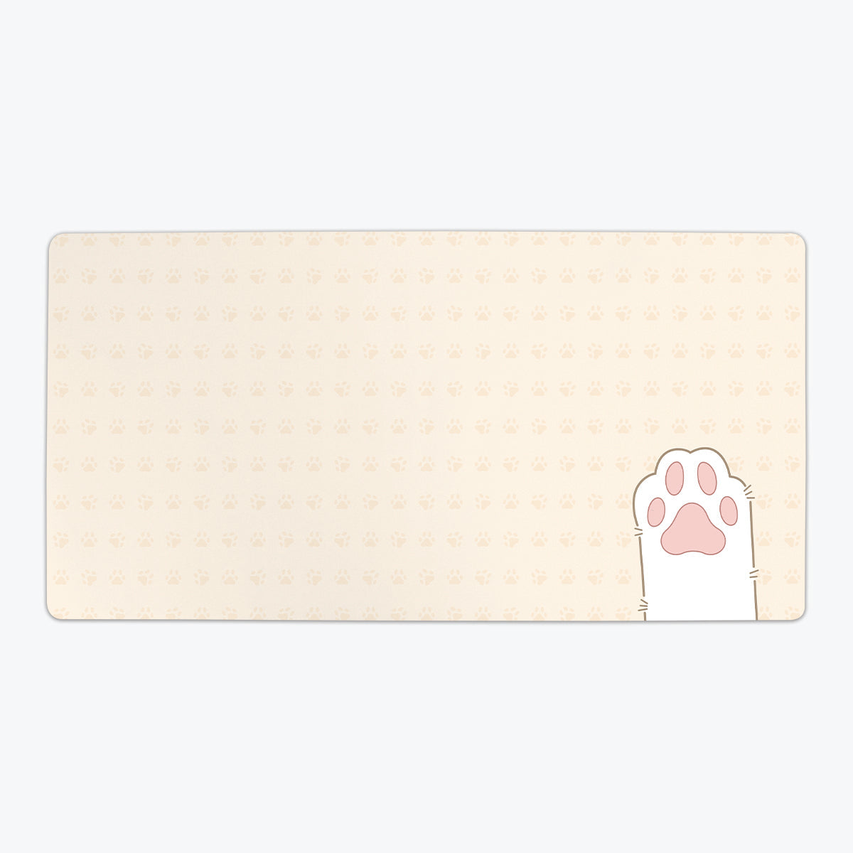 White Bean Kitten Paws Playmat - Premium Playmat from Inked Gaming - Just $34.99! Shop now at Game Crave Tournament Store