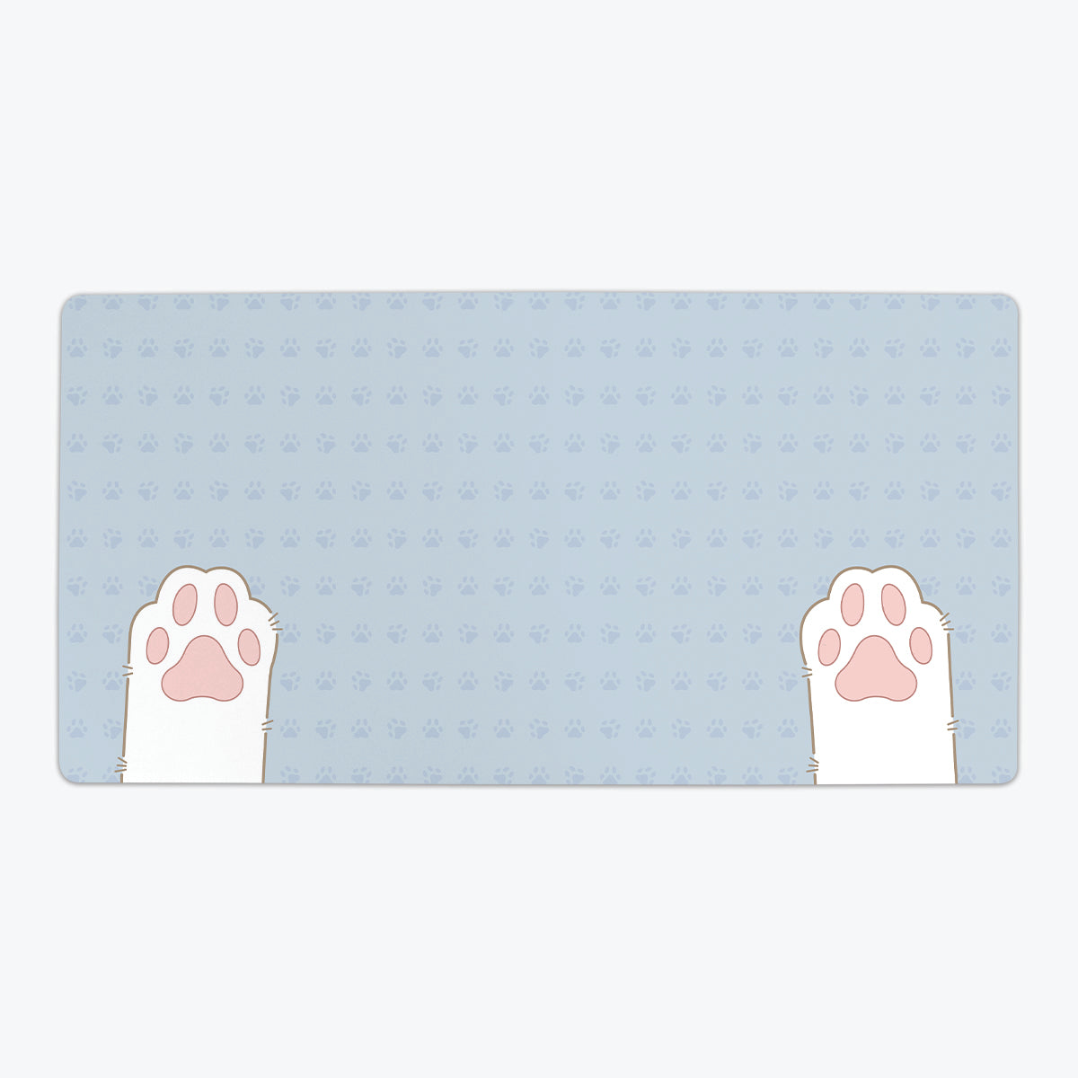White Bean Kitten Paws Playmat - Premium Playmat from Inked Gaming - Just $34.99! Shop now at Game Crave Tournament Store
