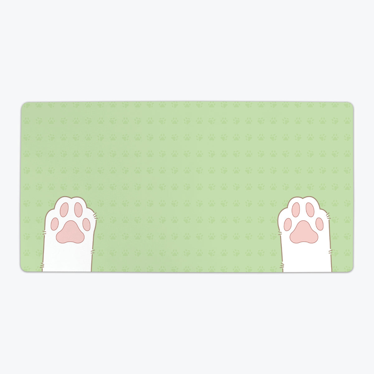 White Bean Kitten Paws Playmat - Premium Playmat from Inked Gaming - Just $34.99! Shop now at Game Crave Tournament Store