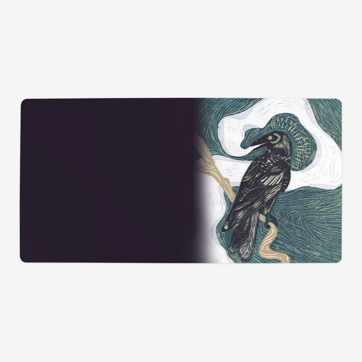 Spirit Crow Playmat - Premium Desk Mat from Inked Gaming - Just $34.99! Shop now at Game Crave Tournament Store