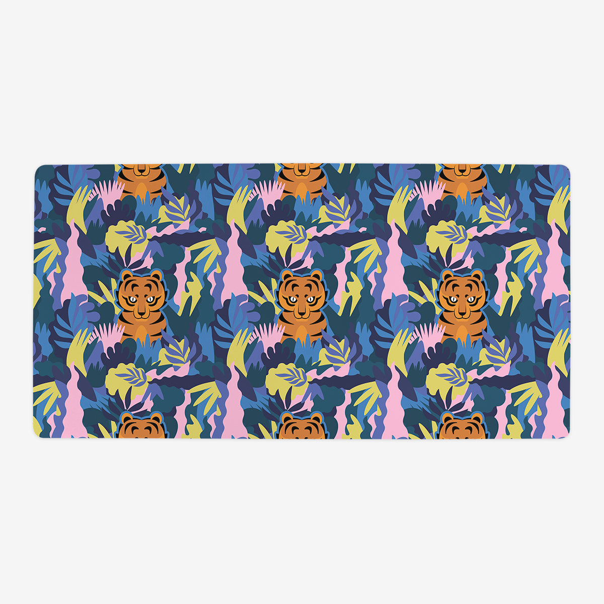 Tigers In The Forest Playmat - Premium Playmat from Inked Gaming - Just $34.99! Shop now at Game Crave Tournament Store