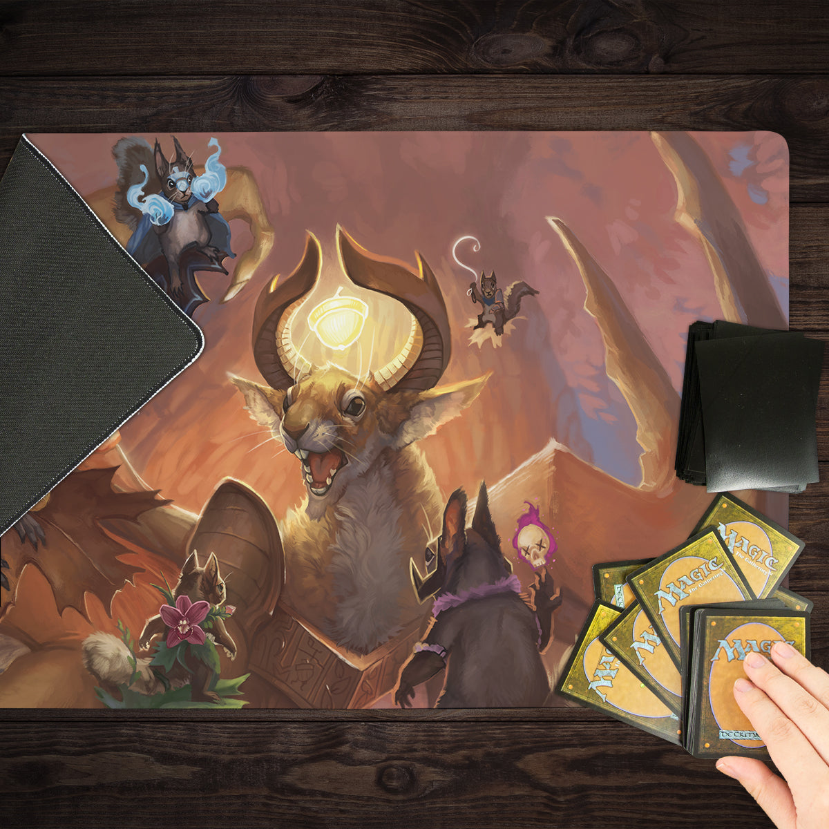 Squirrelwatch Playmat - Premium Playmat from Inked Gaming - Just $34.99! Shop now at Game Crave Tournament Store