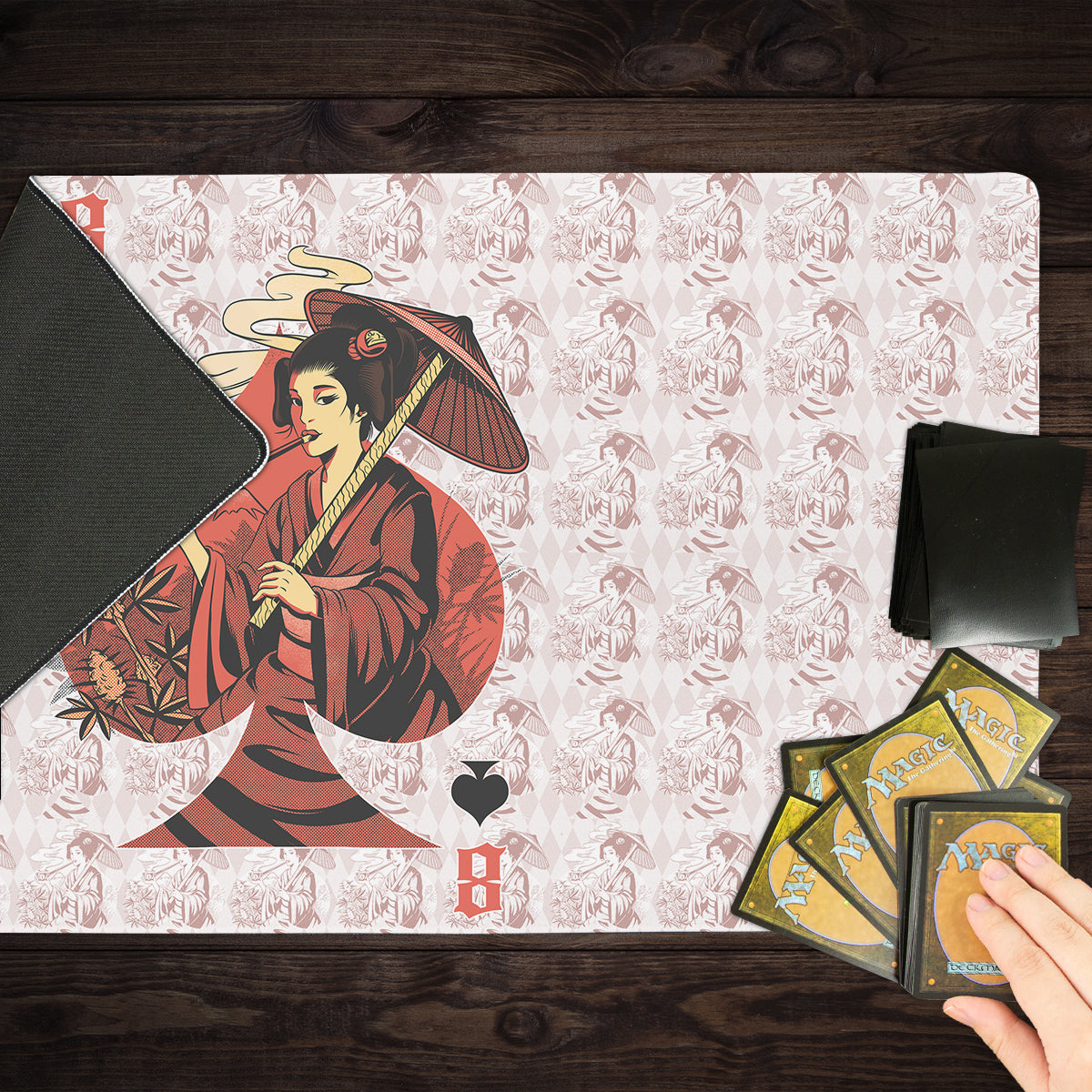 Weed Gueicha Playmat - Premium Playmat from Inked Gaming - Just $34.99! Shop now at Game Crave Tournament Store