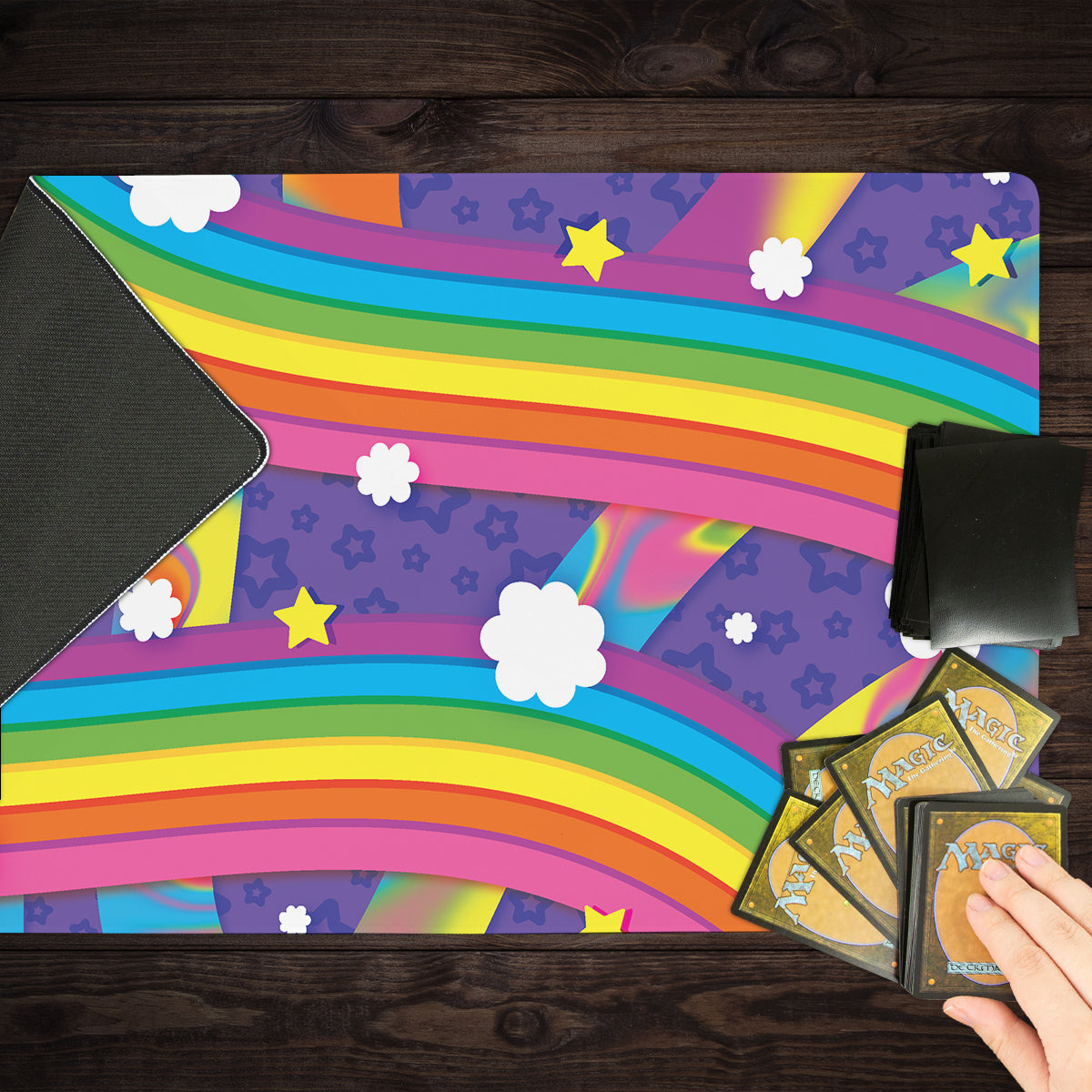 Sky Rainbow Playmat - Premium Playmat from Inked Gaming - Just $34.99! Shop now at Game Crave Tournament Store