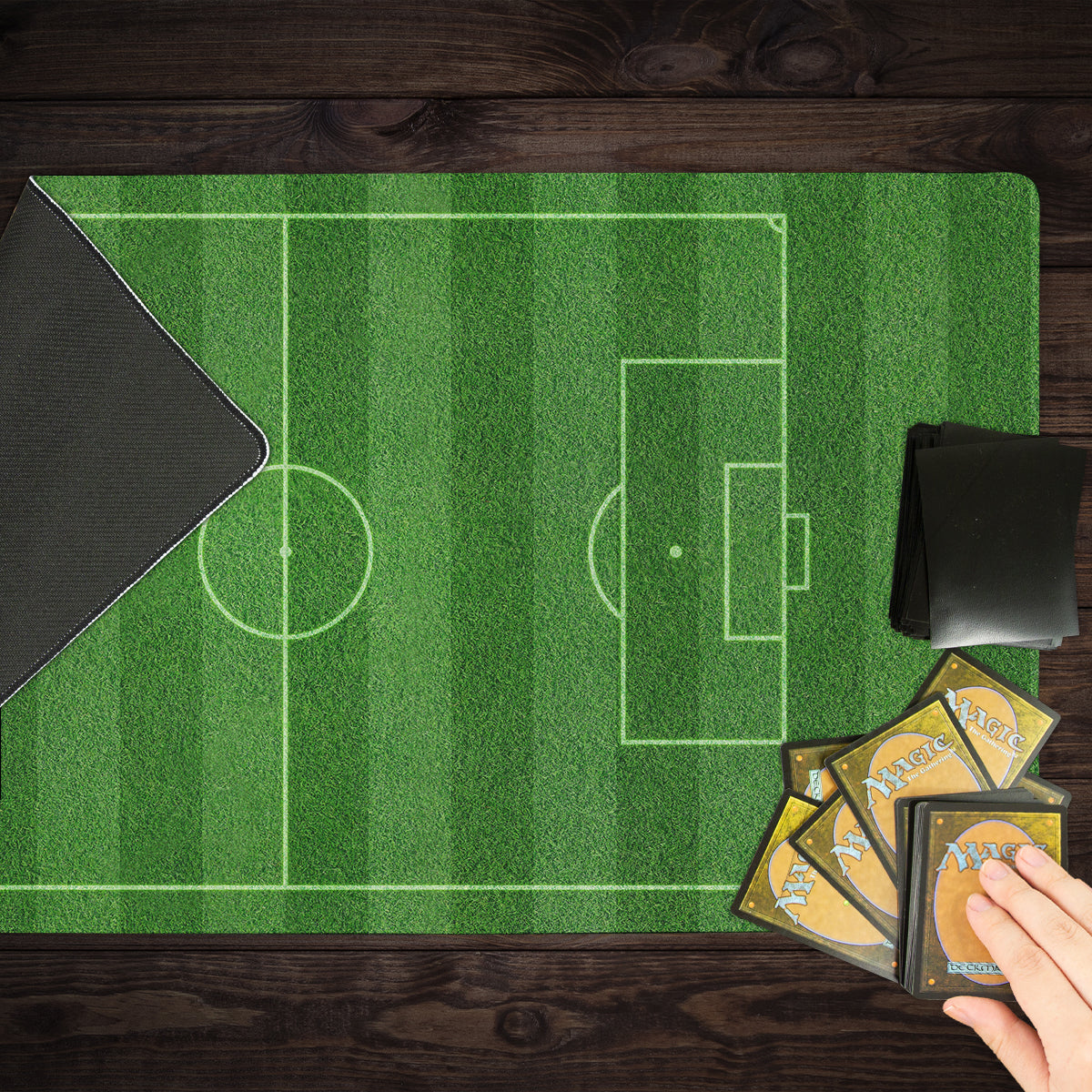 Soccer Pitch Playmat - Premium Playmat from Inked Gaming - Just $34.99! Shop now at Game Crave Tournament Store
