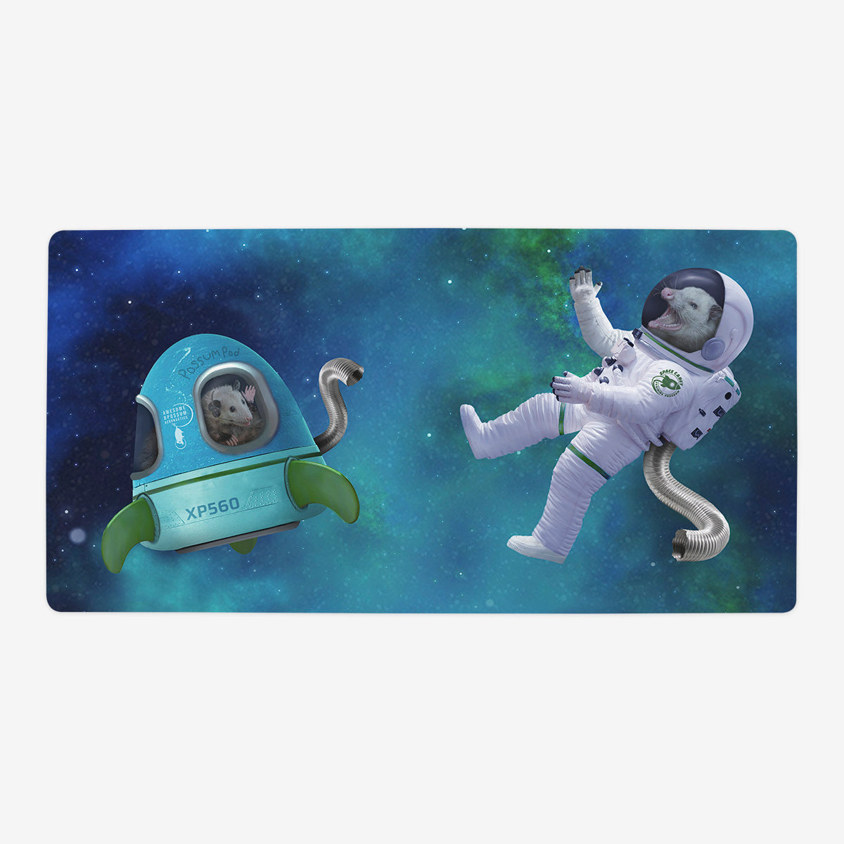 Space Cadets Playmat - Premium Desk Mat from Inked Gaming - Just $34.99! Shop now at Game Crave Tournament Store