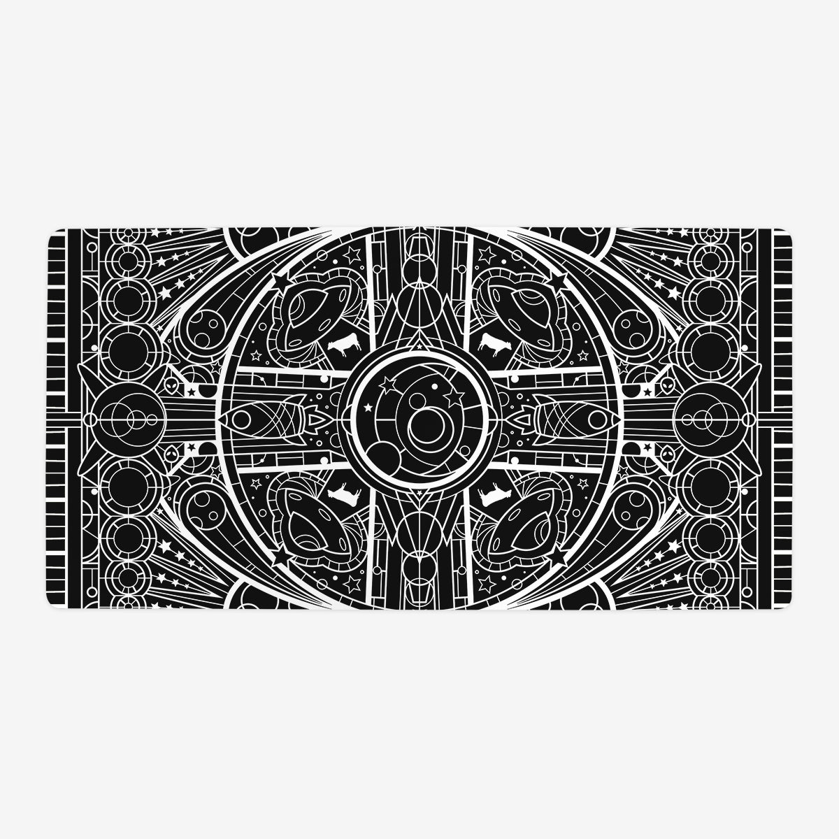 Space Glass Playmat - Premium Playmat from Inked Gaming - Just $34.99! Shop now at Game Crave Tournament Store