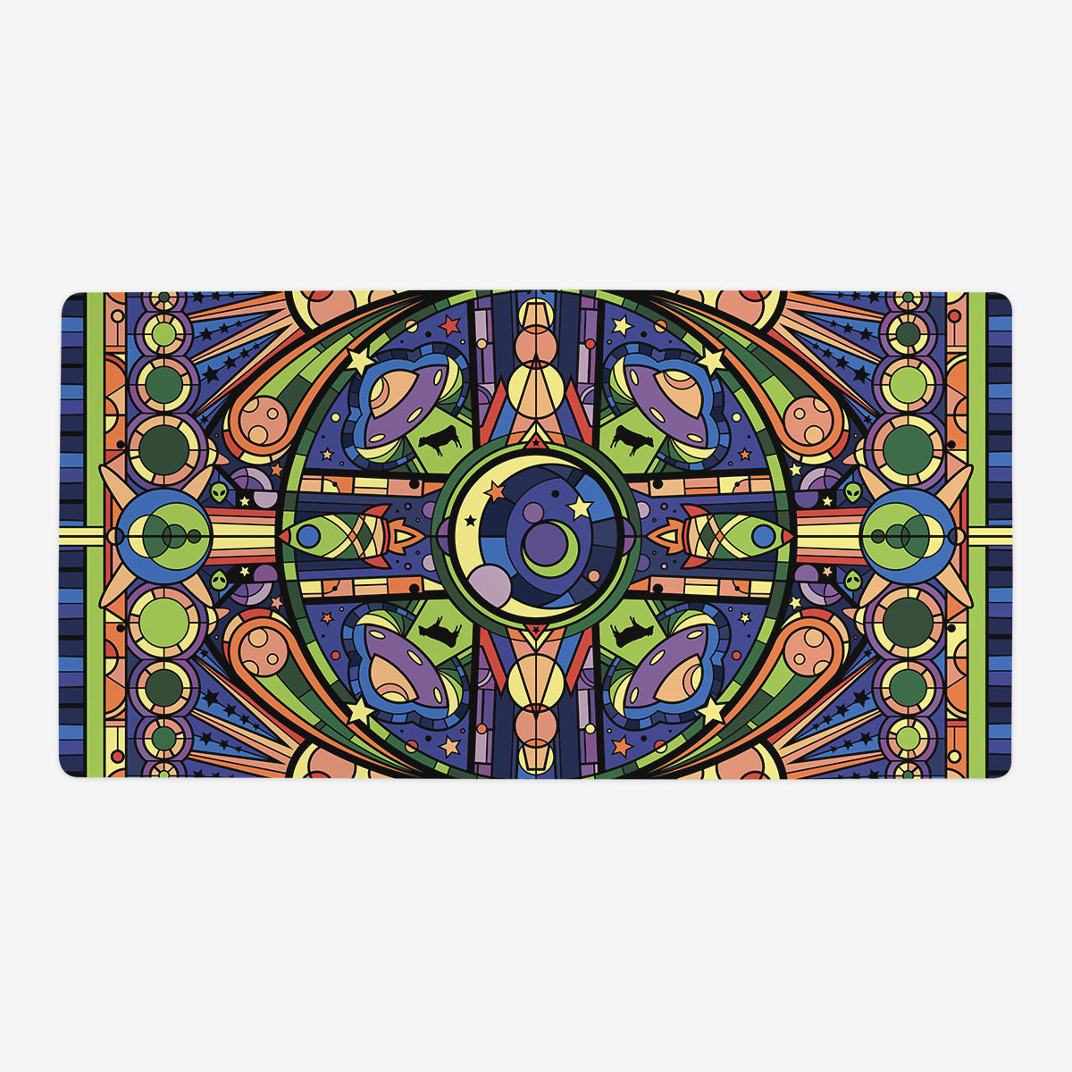 Space Glass Playmat - Premium Playmat from Inked Gaming - Just $34.99! Shop now at Game Crave Tournament Store