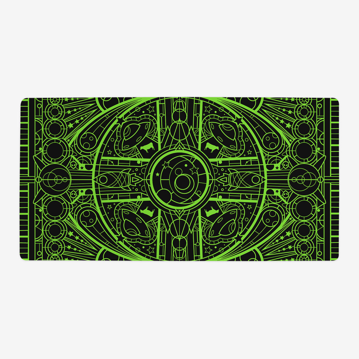 Space Glass Playmat - Premium Playmat from Inked Gaming - Just $34.99! Shop now at Game Crave Tournament Store