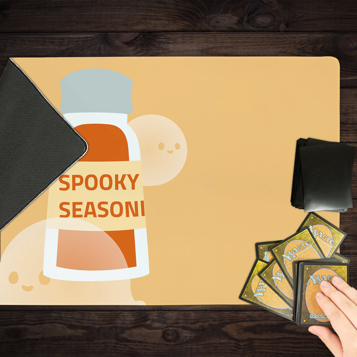 Spooky Seasoning Playmat - Premium Playmat from Inked Gaming - Just $34.99! Shop now at Game Crave Tournament Store