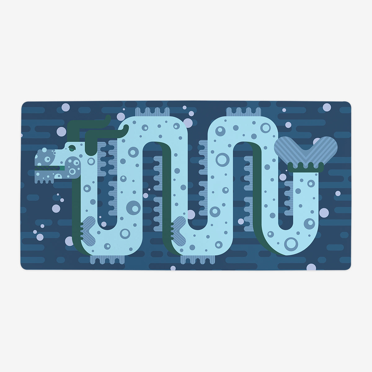 Spotty Sea Dragon Playmat - Premium Desk Mat from Inked Gaming - Just $34.99! Shop now at Game Crave Tournament Store
