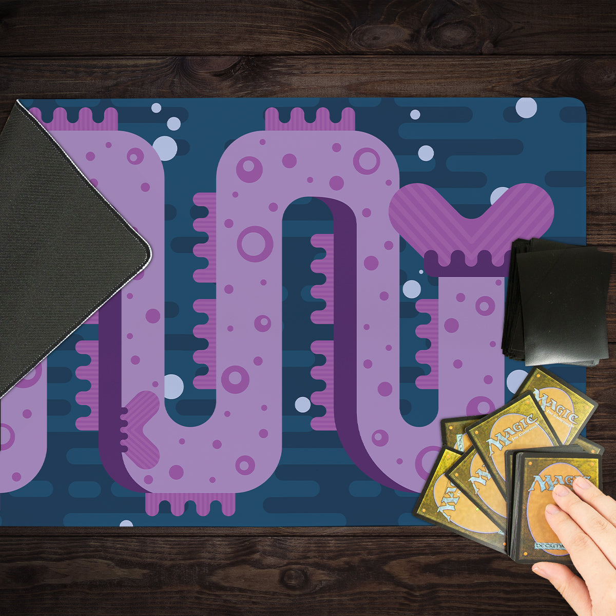 Spotty Sea Dragon Playmat - Premium Desk Mat from Inked Gaming - Just $34.99! Shop now at Game Crave Tournament Store